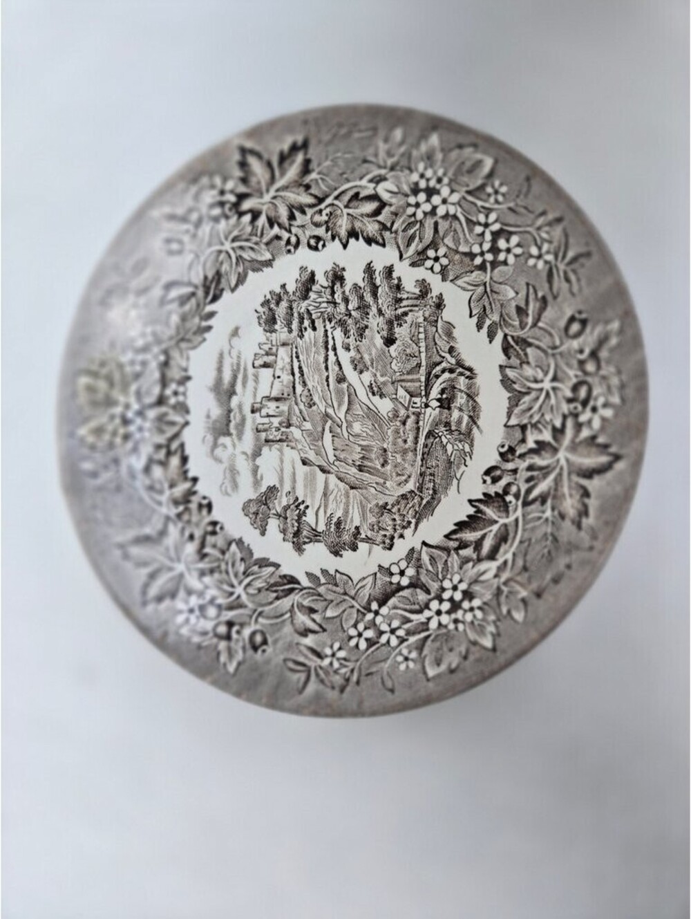 Castle Pattern English Ironstone Plate